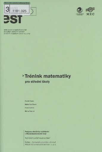 Trénink matematiky pro střední školy