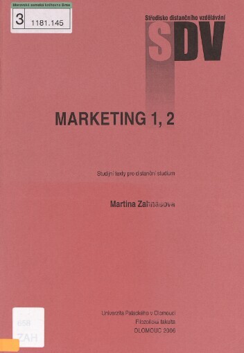 Marketing 1, 2