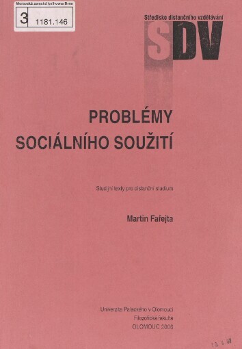 Problémy sociálního soužití