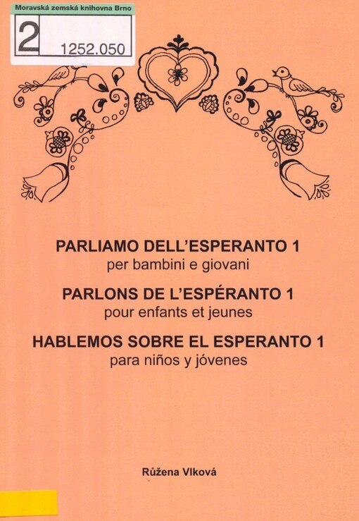 Parliamo dell'esperanto: per bambini e giovani