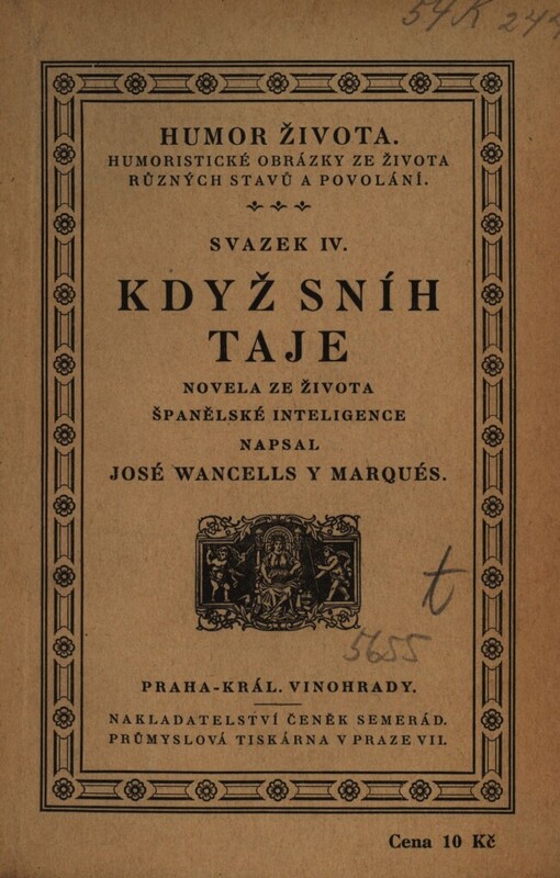 Když sníh taje :novela ze života španělské inteligence