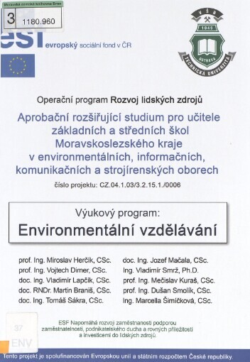 Environmentální vzdělávání