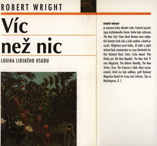 Víc než nic: logika lidského osudu