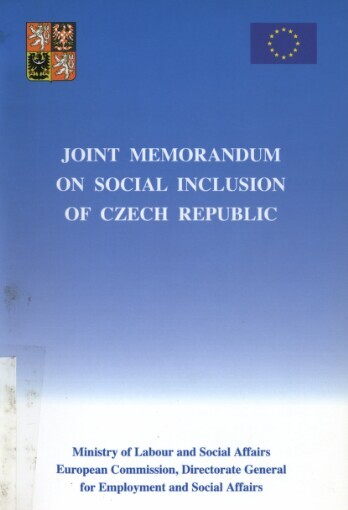 Joint memorandum on social inclusion of Czech republic