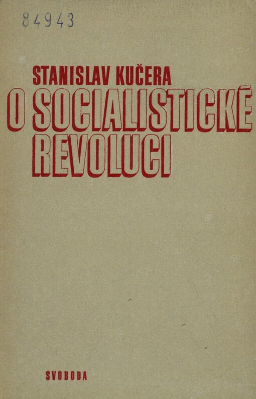 O socialistické revoluci