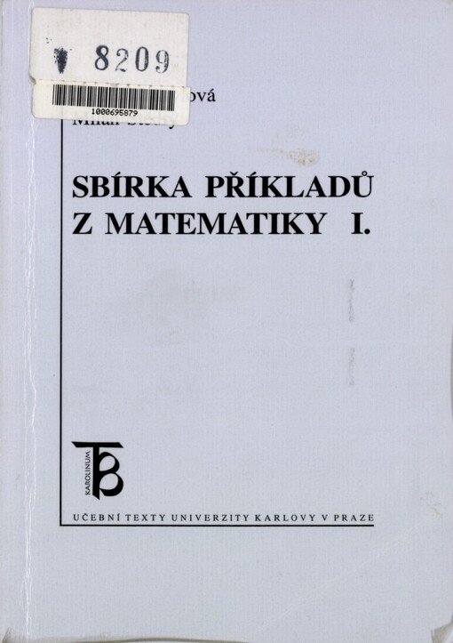 Sbírka příkladů z matematiky I