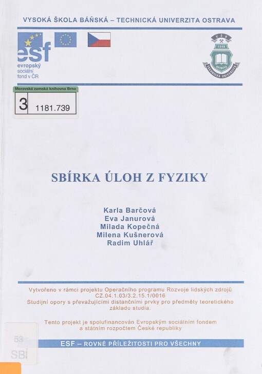 Sbírka úloh z fyziky