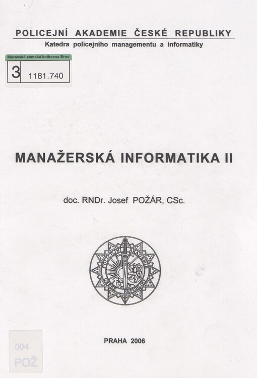 Manažerská informatika II