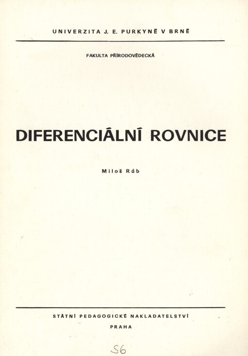 Diferenciální rovnice