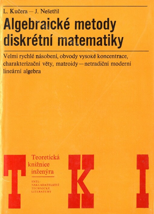 Algebraické metody diskrétní matematiky