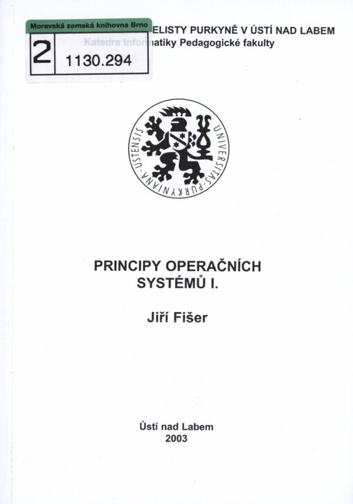 Principy operačních systémů I