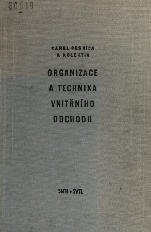 Organizace a technika vnitřního obchodu
