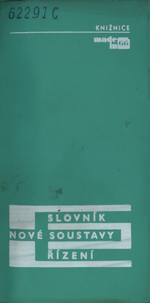 Slovník nové soustavy řízení