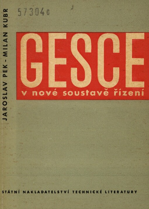 Gesce v nové soustavě řízení