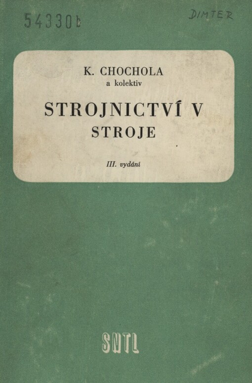 Strojnictví V