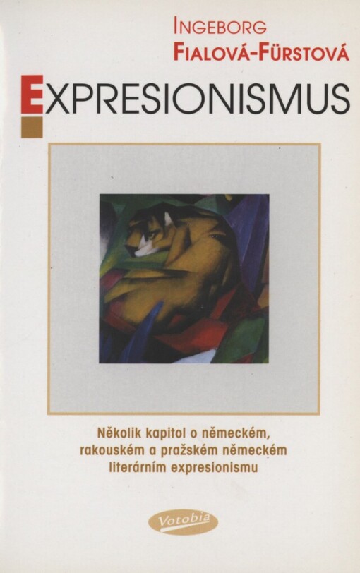 Expresionismus: několik kapitol o německém, rakouském a pražském německém literárním expresionismu