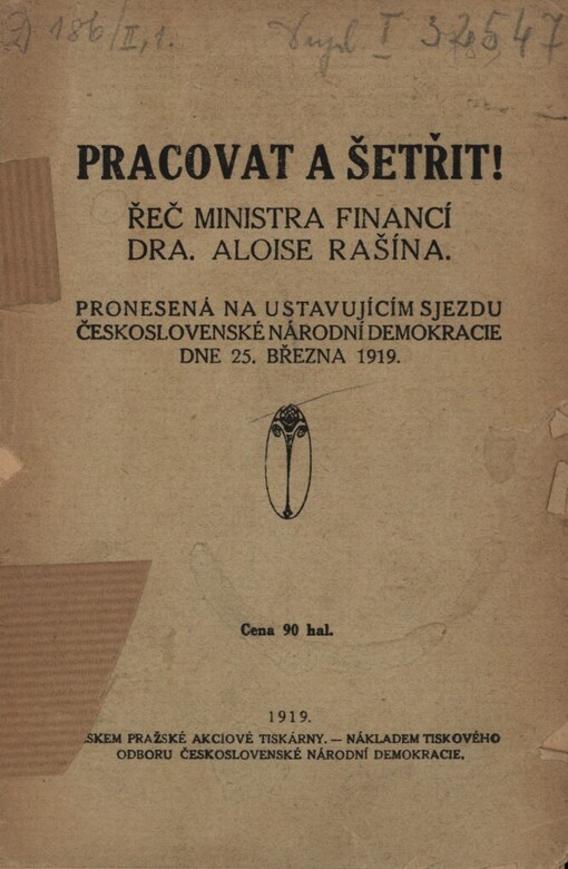 Pracovat a šetřit!