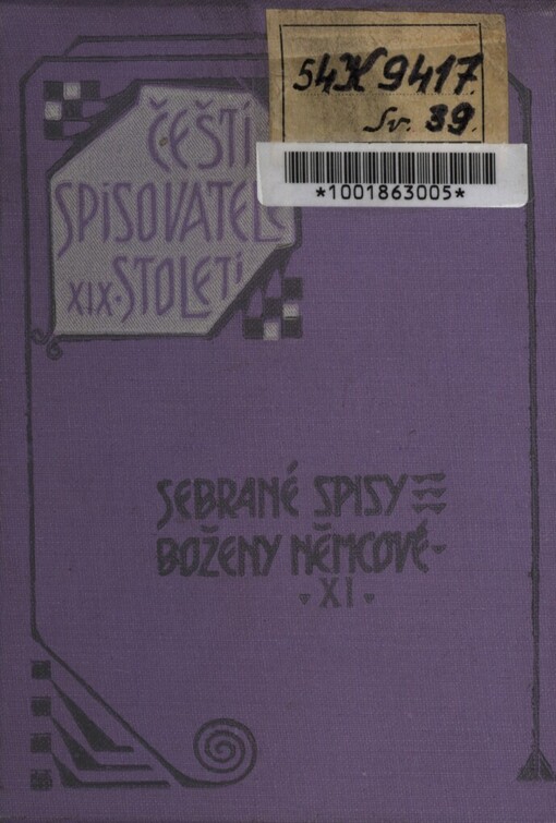 Články ;Fragmenty ; Poznámky a vysvětlivky ; Básně ; Pravzor Tartuffa ; Slovenské starožitnosti ; Hry ; Hádanky ; Popěvky a říkání ; Dodatek k písním slovenským Kollára