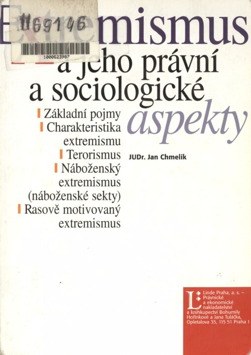 Extremismus a jeho právní a sociologické aspekty
