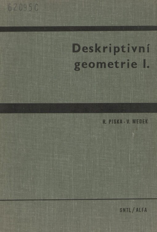 Deskriptivní geometrie I