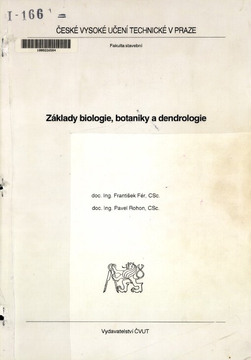 Základy biologie, botaniky a dendrologie