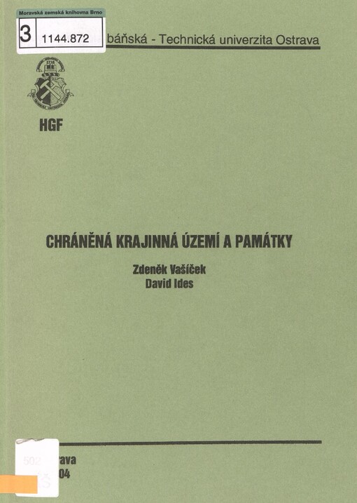 Chráněná krajinná území a památky