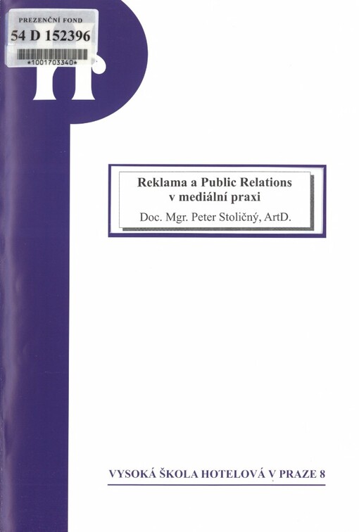 Reklama a Public Relations v mediální praxi