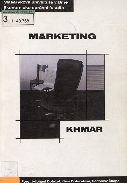 Marketing: distanční studijní opora