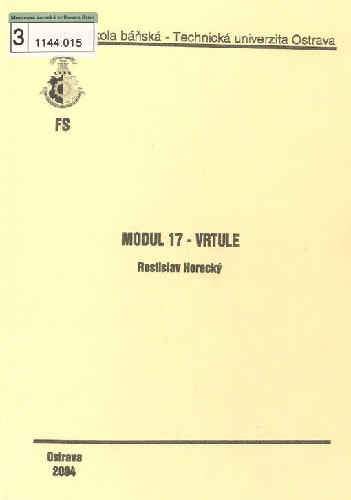 Modul 17 - Vrtule