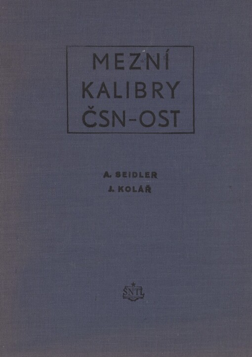 Mezní kalibry ČSN-OST