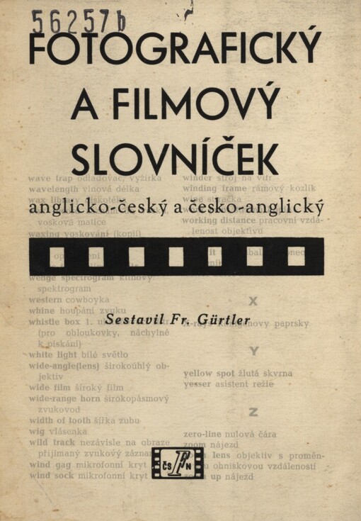 Fotografický a filmový slovníček anglicko-český a česko-anglický