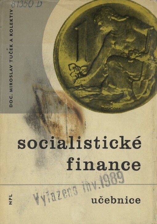 Socialistické finance :Vysokošk. učebnice