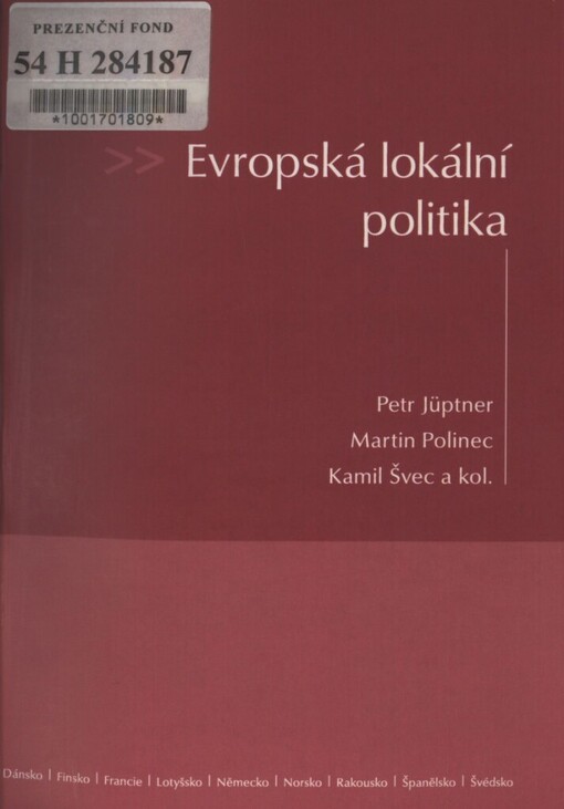 Evropská lokální politika