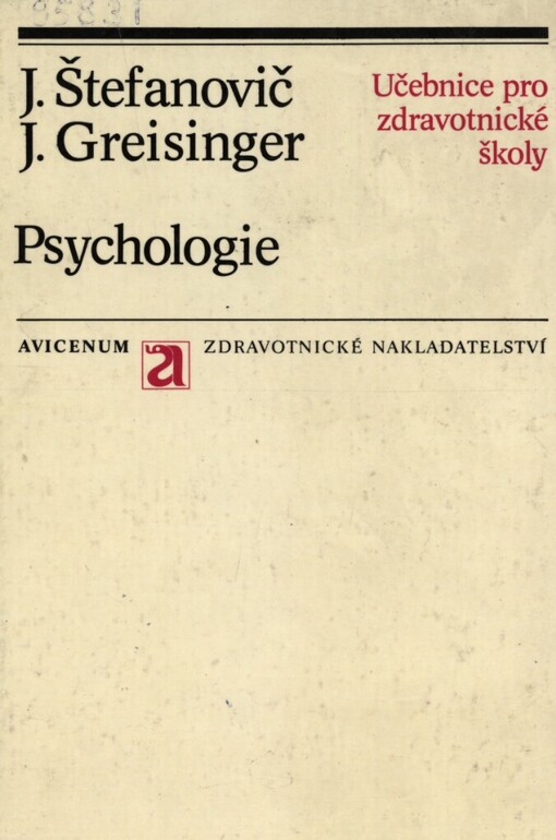 Psychologie :Učebnice pro stř. zdravot. školy