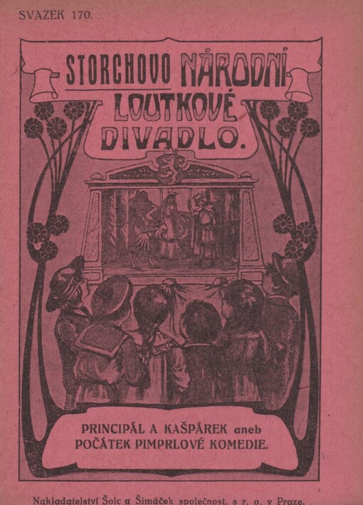 Principál a Kašpárek aneb Počátek pimprlové komedie: komedie pro dospělé o 3 jednáních