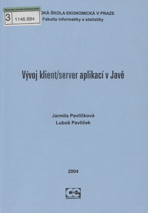 Vývoj klient/server aplikací v Javě