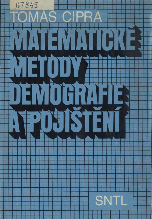 Matematické metody demografie a pojištění