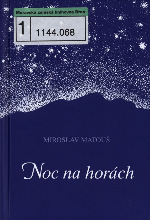 Noc na horách :verše z let 1949-1953