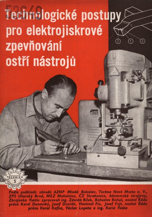 Technologické postupy pro elektrojiskrové zpevňování ostří nástrojů