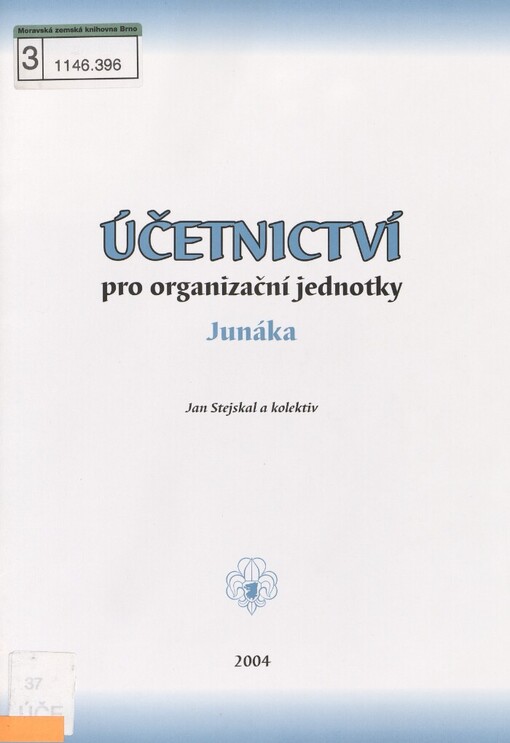Účetnictví pro organizační jednotky Junáka