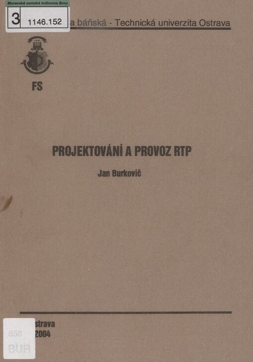 Projektování a provoz RTP