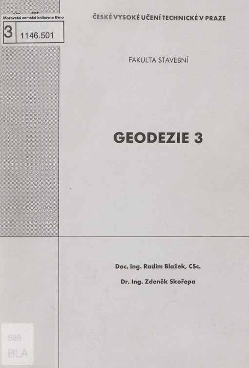 Geodezie 3
