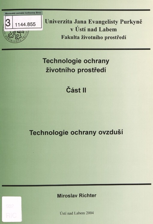 Technologie ochrany životního prostředí