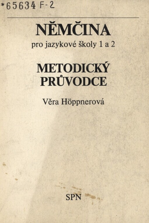 Němčina pro jazykové školy 1 a 2 : metodický průvodce