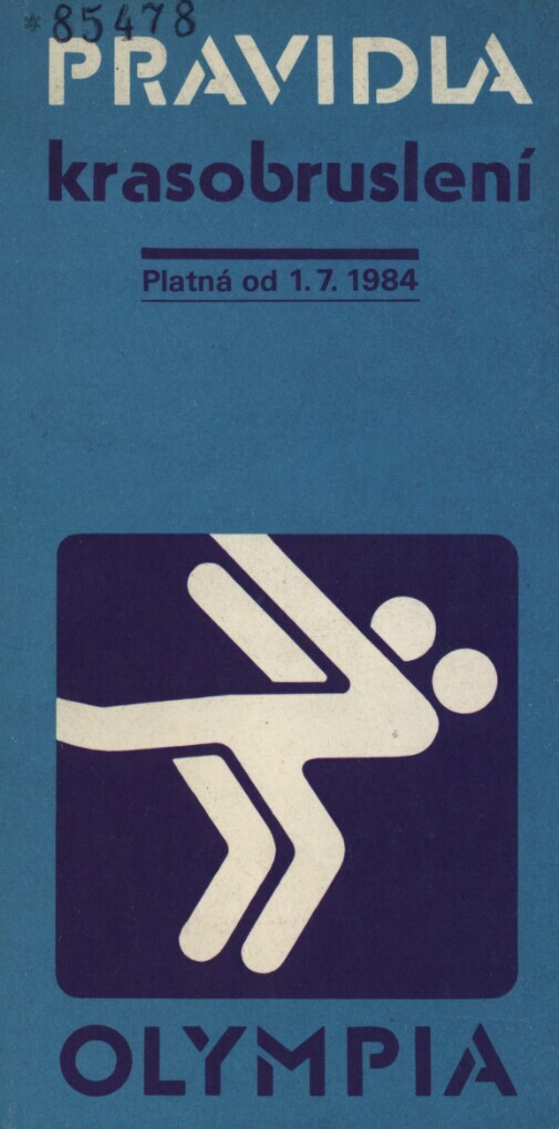 Pravidla krasobruslení :platná od 1. 7. 1984