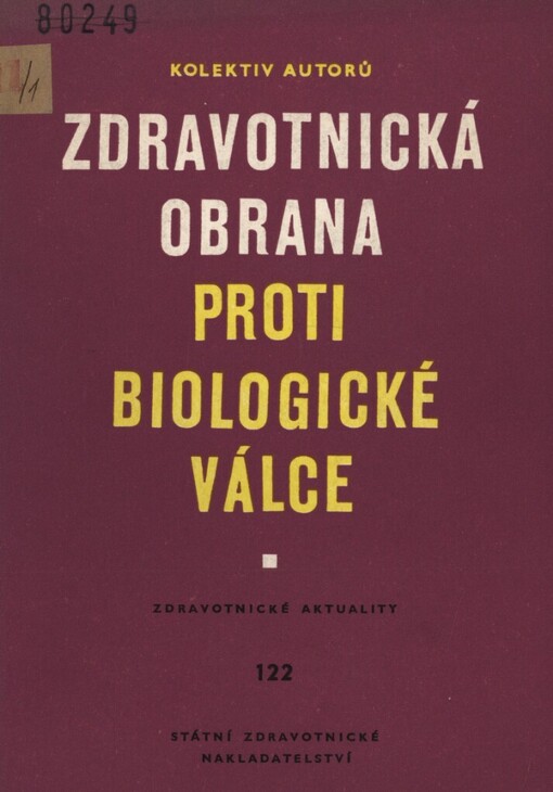 Zdravotnická obrana proti biologické válce