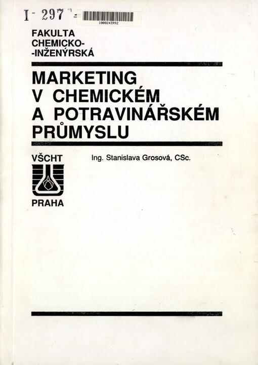 Marketing v chemickém a potravinářském průmyslu