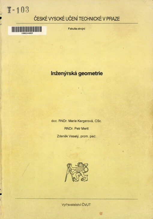 Inženýrská geometrie