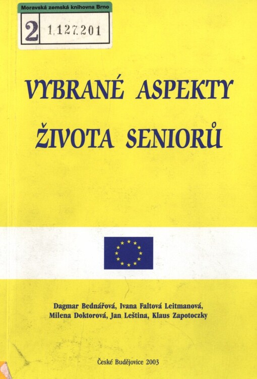 Vybrané aspekty života seniorů