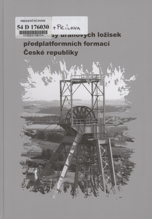 Důlní vody uranových ložisek předplatformních formací České republiky